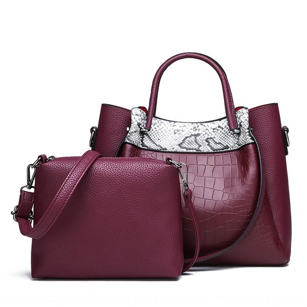 able embossed crocodile pattern mother 2019 new hand fashion fashion hand shoulder bag crossbody bag